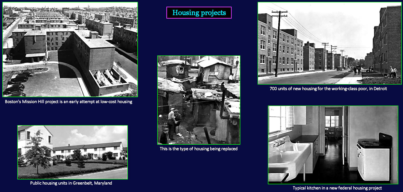 First Low-income Housing, 1930s